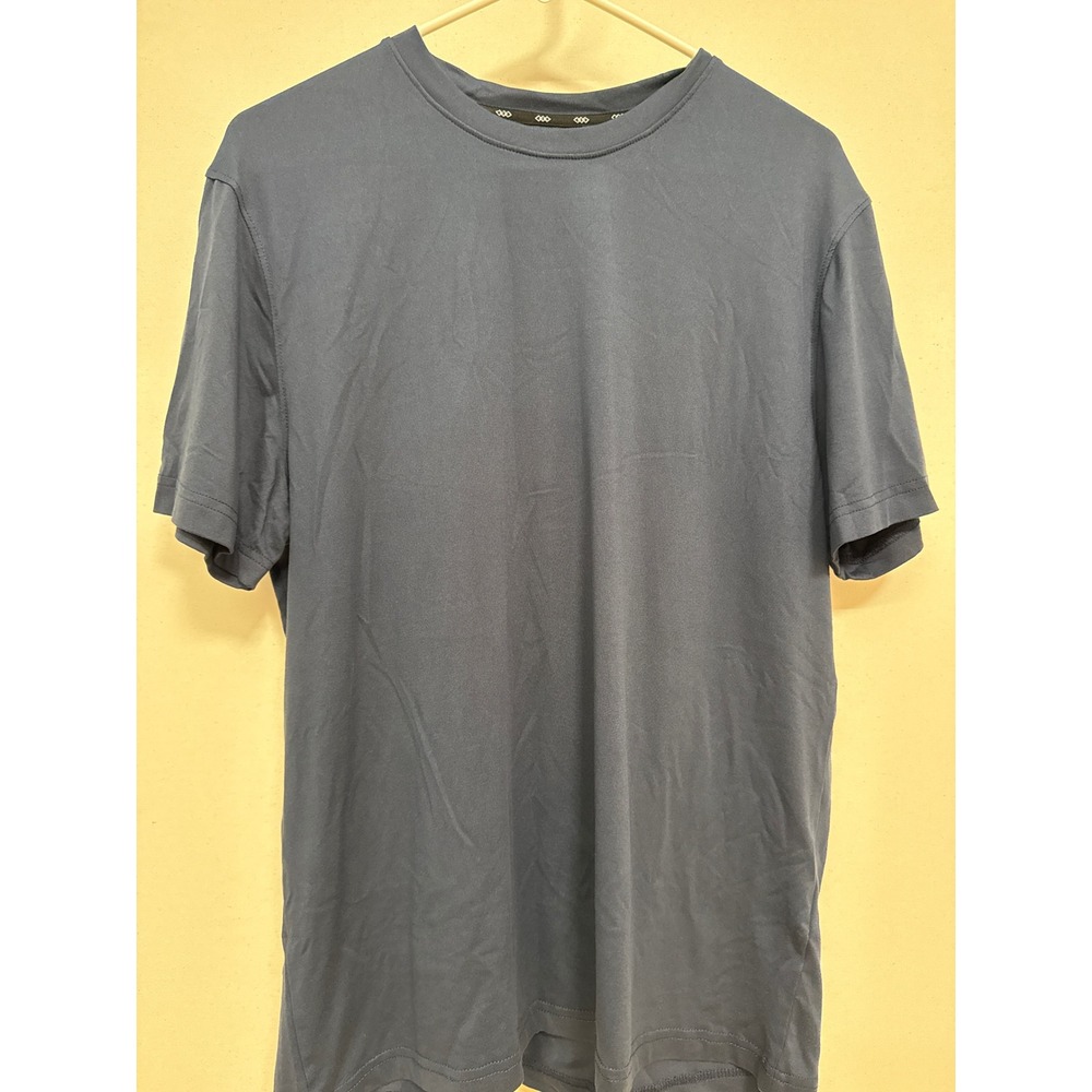 Legend Inspire Mens Large Navy Blue Short Sleeve Performance Active T-Shirt